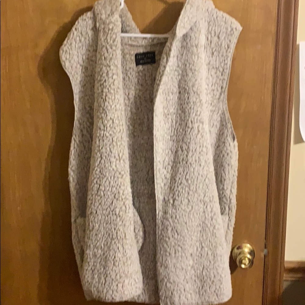3xl faux fur vest